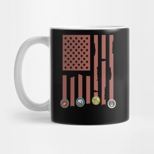 4 Branches of the military Mug